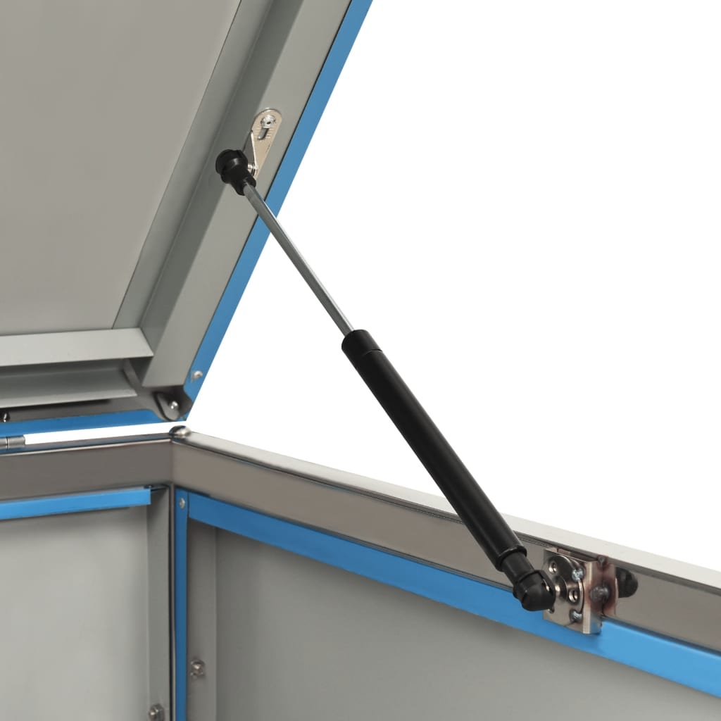 Mülltonnenbox Für 2 Tonnen 138X77,5X112,5 Cm Edelstahl