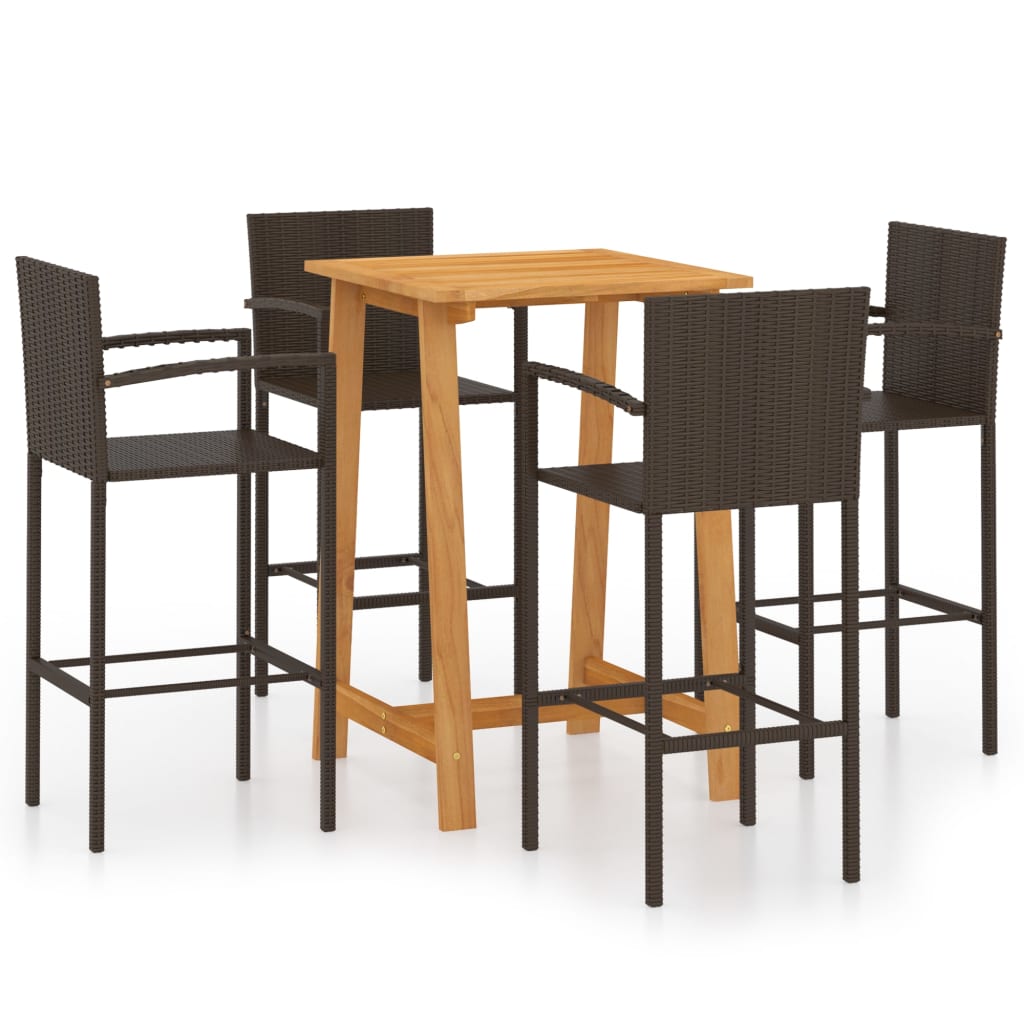 5-Tlg. Gartenbar-Set