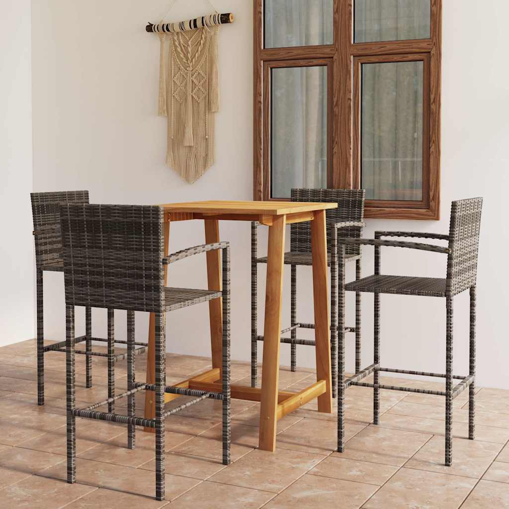 5-Tlg. Gartenbar-Set