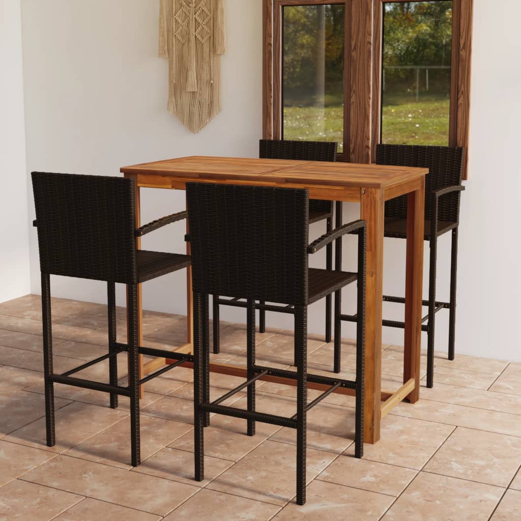 5-Tlg. Gartenbar-Set