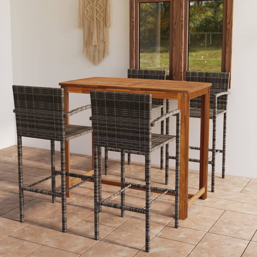 5-Tlg. Gartenbar-Set