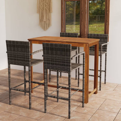 5-Tlg. Gartenbar-Set
