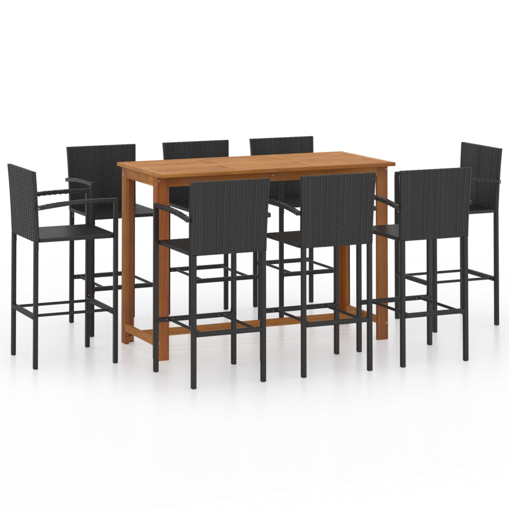 9-Tlg. Gartenbar-Set