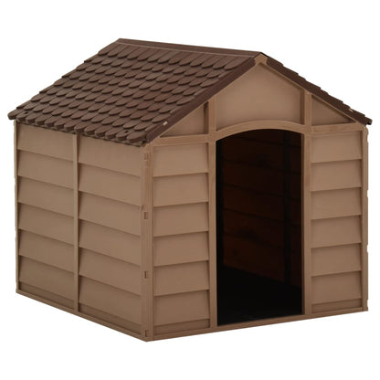 Hundehütte Braun Polypropylen