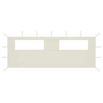 Pavillon-Seitenwand Mit Fenstern 6X2 M