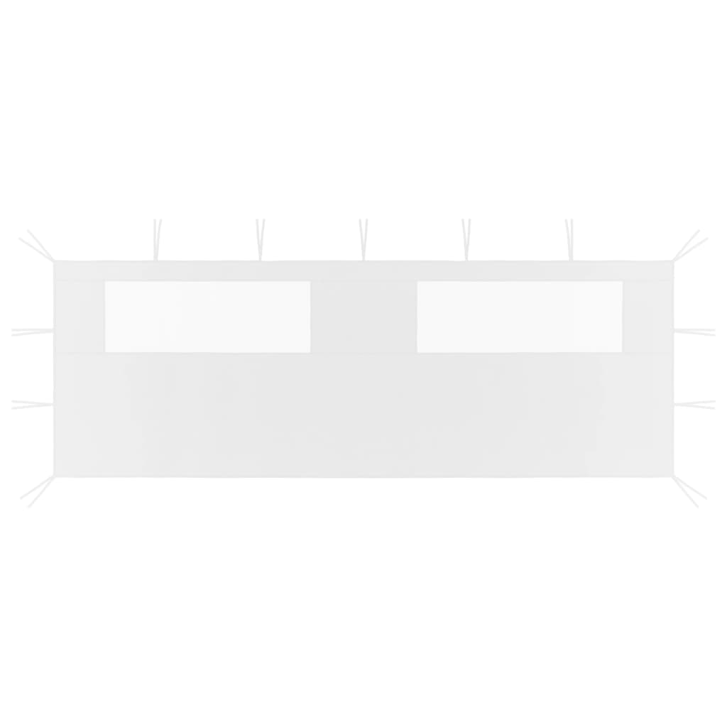 Pavillon-Seitenwand Mit Fenstern 6X2 M