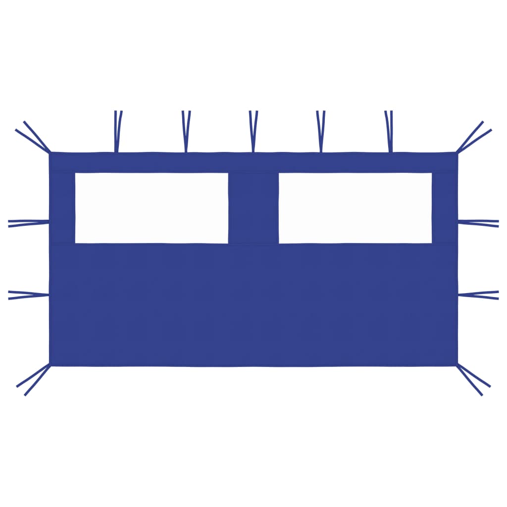 Pavillon-Seitenwand Mit Fenstern 6X2 M