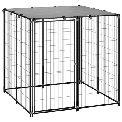 Hundezwinger 110X110X110 Cm Stahl