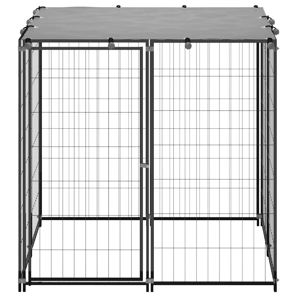 Hundezwinger 110X110X110 Cm Stahl