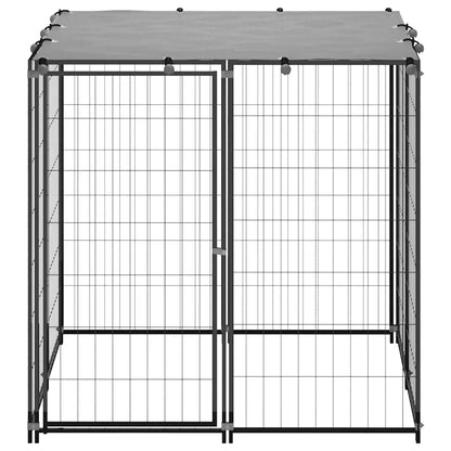 Hundezwinger 110X110X110 Cm Stahl
