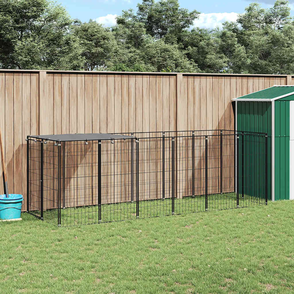 Hundezwinger 330X110X110 Cm Stahl