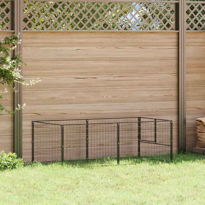Hundezwinger 200X100X70 Cm Stahl