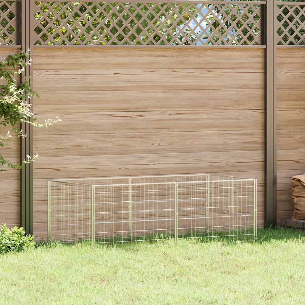 Hundezwinger N 200X100X70 Cm Stahl