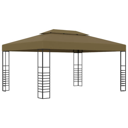 Pavillon Mit Led-Lichterkette 3X4 M