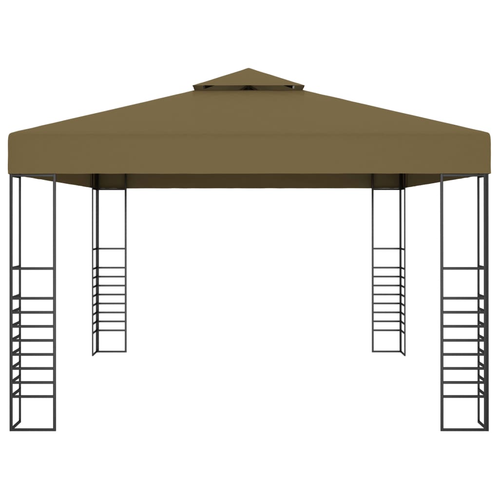 Pavillon Mit Led-Lichterkette 3X4 M