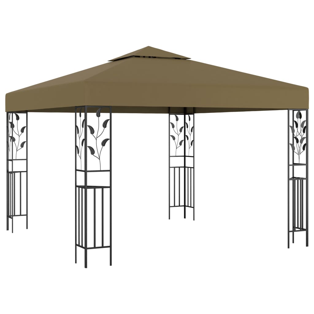 Pavillon Mit Led-Lichterkette 3X3 M