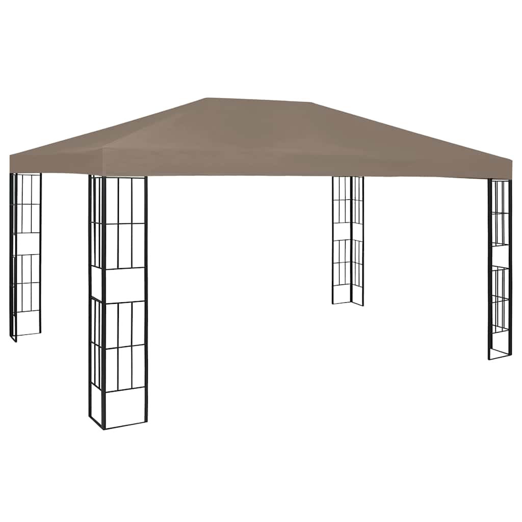 Pavillon Mit Led-Lichterkette 4X3 M