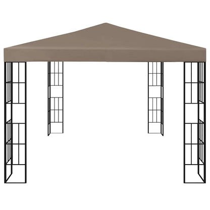 Pavillon Mit Led-Lichterkette 4X3 M