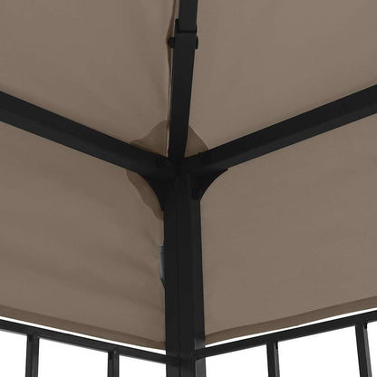 Pavillon Mit Led-Lichterkette 4X3 M
