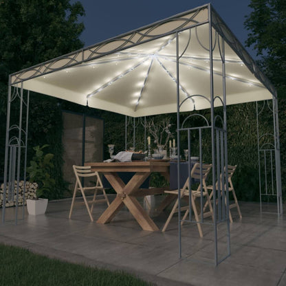 Pavillon Mit Led-Lichterkette 400X300 Cm