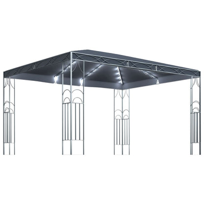 Pavillon Mit Led-Lichterkette 400X300 Cm
