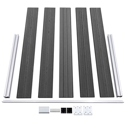 Zaunelement Set Wpc 526X105 Cm