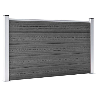 Zaunelement Set Wpc 699X105 Cm