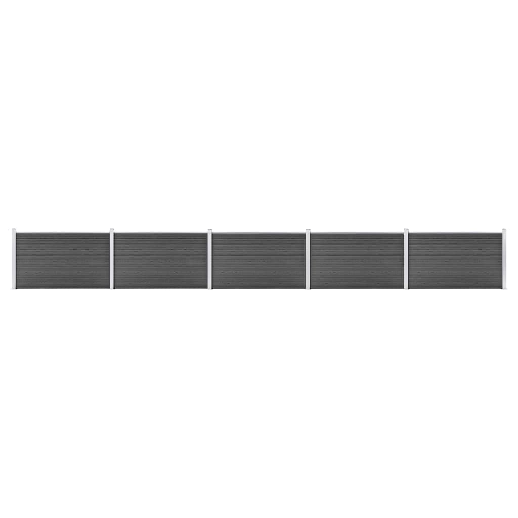 Zaunelement Set Wpc 872X105 Cm