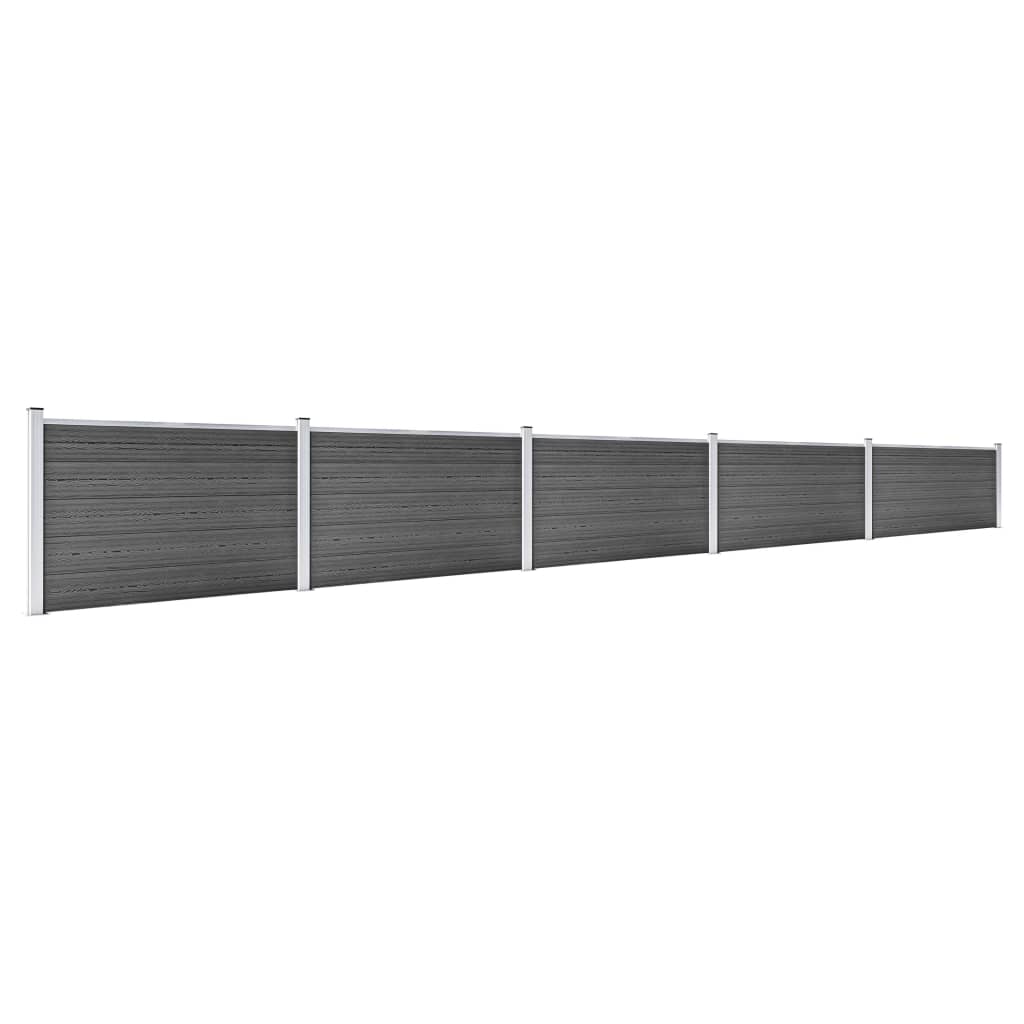 Zaunelement Set Wpc 872X105 Cm