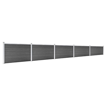 Zaunelement Set Wpc 872X105 Cm