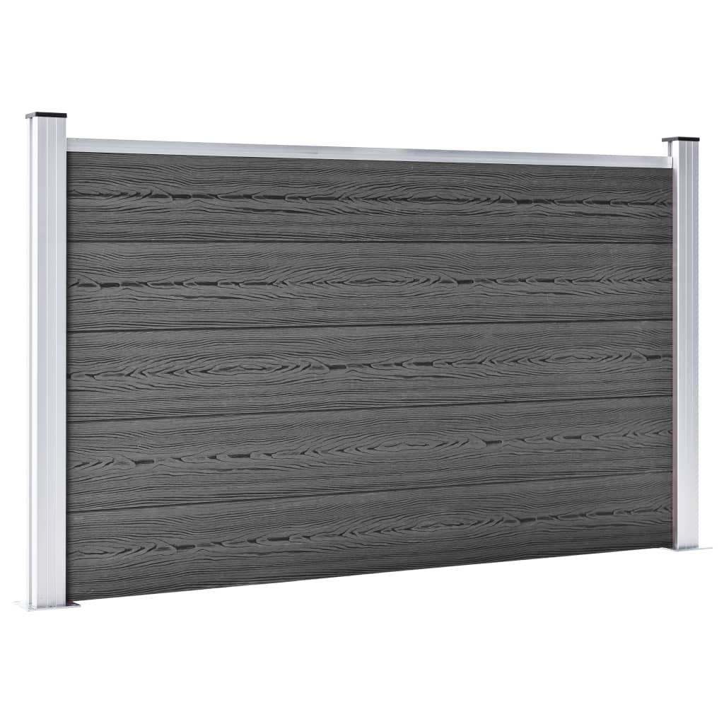 Zaunelement Set Wpc 872X105 Cm