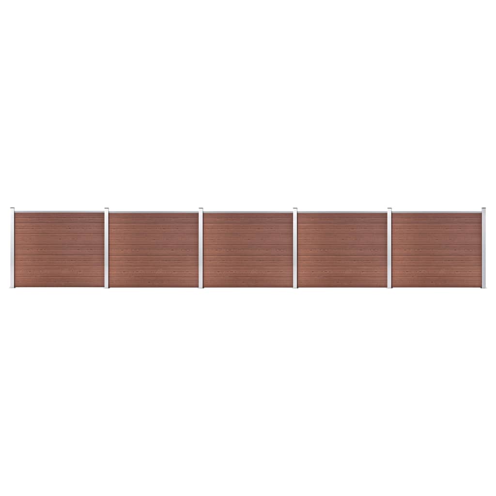 Zaunelement Set Wpc 872X146 Cm