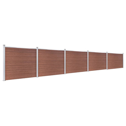 Zaunelement Set Wpc 872X146 Cm
