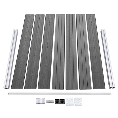 Zaunelement Set Wpc 526X146 Cm