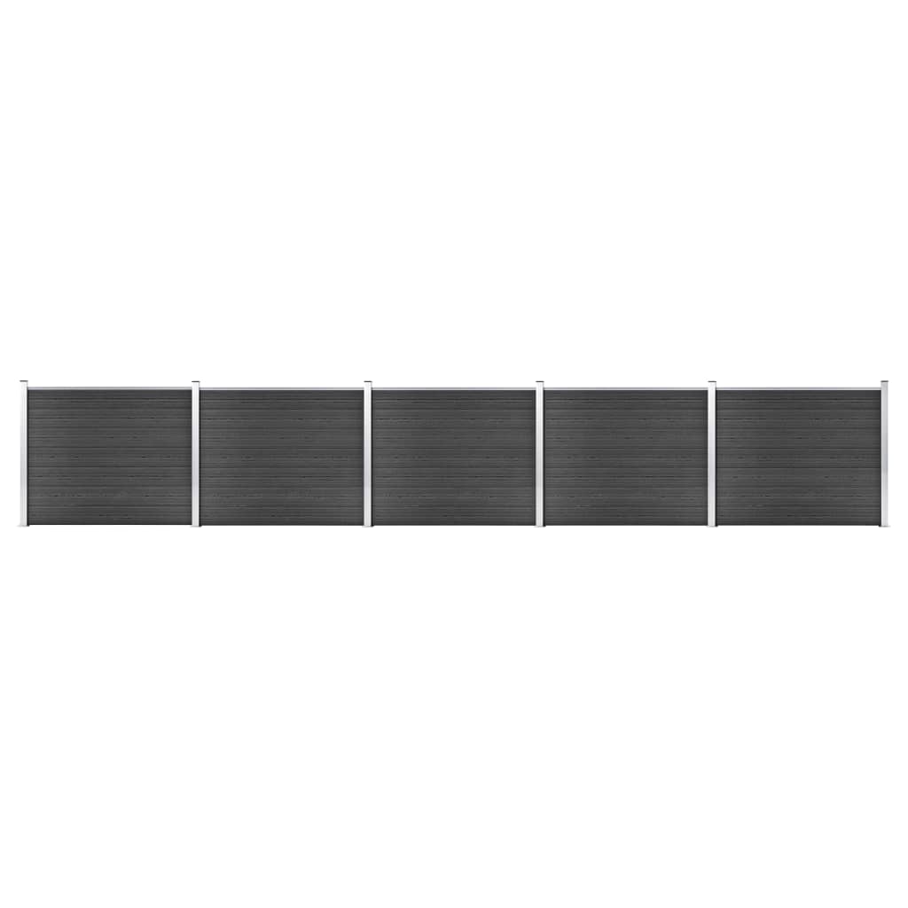 Zaunelement Set Wpc 872X146 Cm