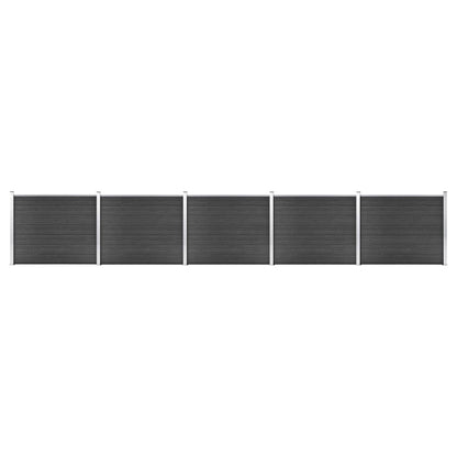 Zaunelement Set Wpc 872X146 Cm