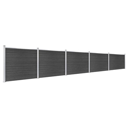 Zaunelement Set Wpc 872X146 Cm