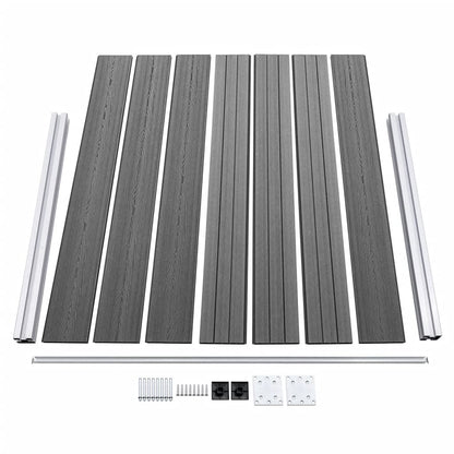 Zaunelement Set Wpc 872X146 Cm
