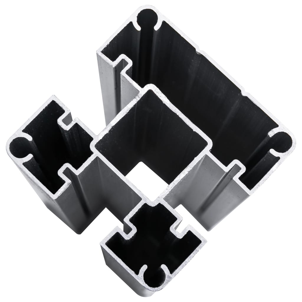 Zaunelement Set Wpc 353X146 Cm
