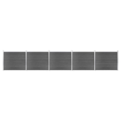 Zaunelement Set Wpc 872X146 Cm