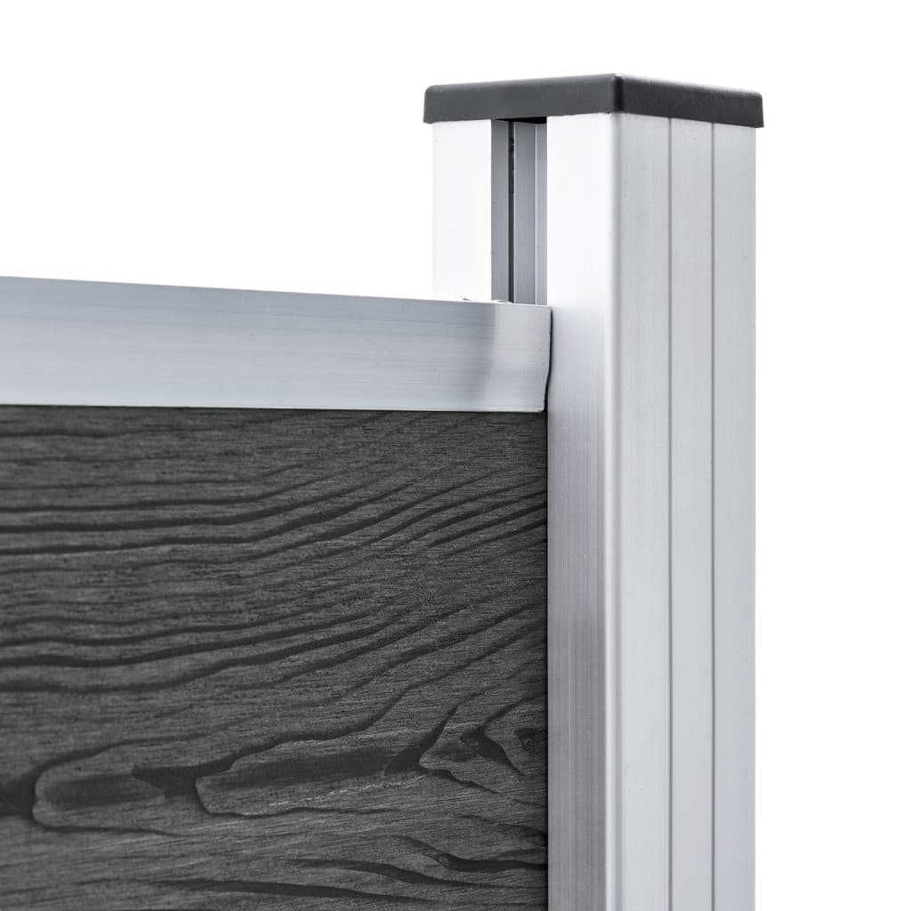 Zaunelement Set Wpc 872X146 Cm