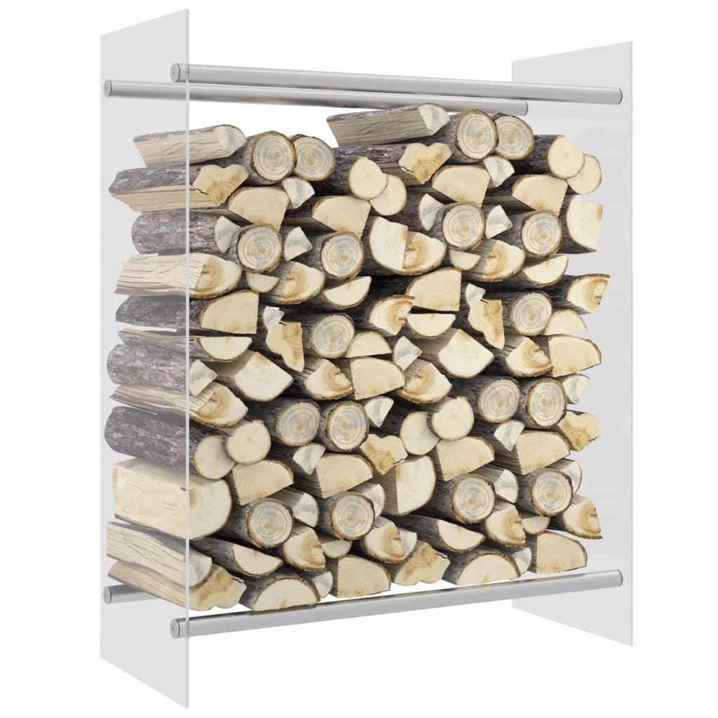 Brennholzregal 40X35X100 Cm Hartglas