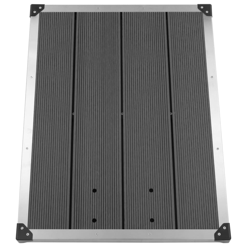 Gartendusche Mit Er Bodenplatte 220 Cm Aluminium