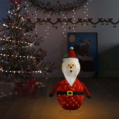 Weihnachtsdeko Weihnachtsmann Led Luxus-Stoff