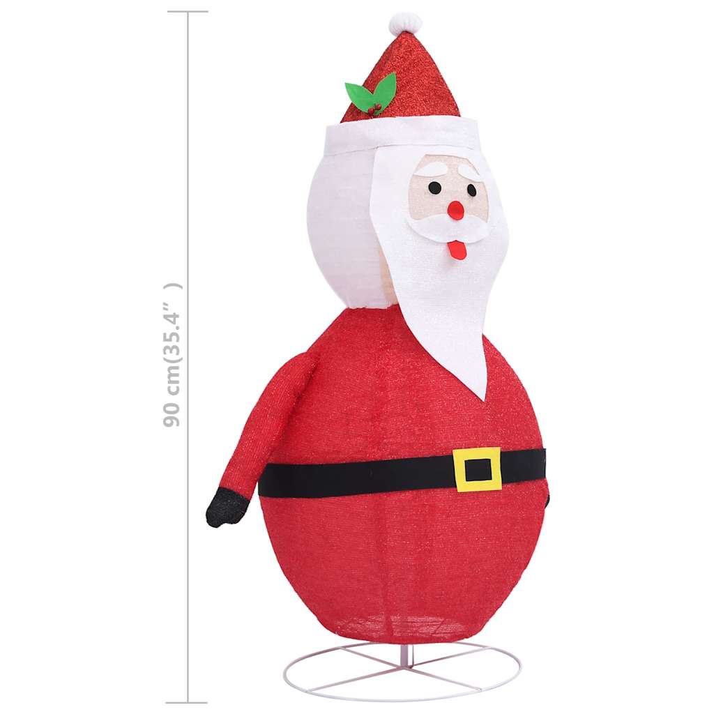 Weihnachtsdeko Weihnachtsmann Led Luxus-Stoff