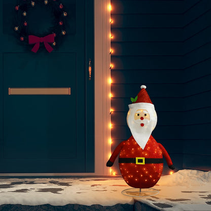 Weihnachtsdeko Weihnachtsmann Led Luxus-Stoff