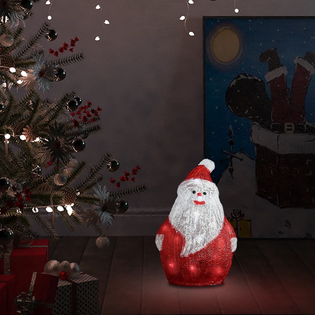Led-Weihnachtsfigur Schneemann Acryl Indoor Und Outdoor 30 Cm