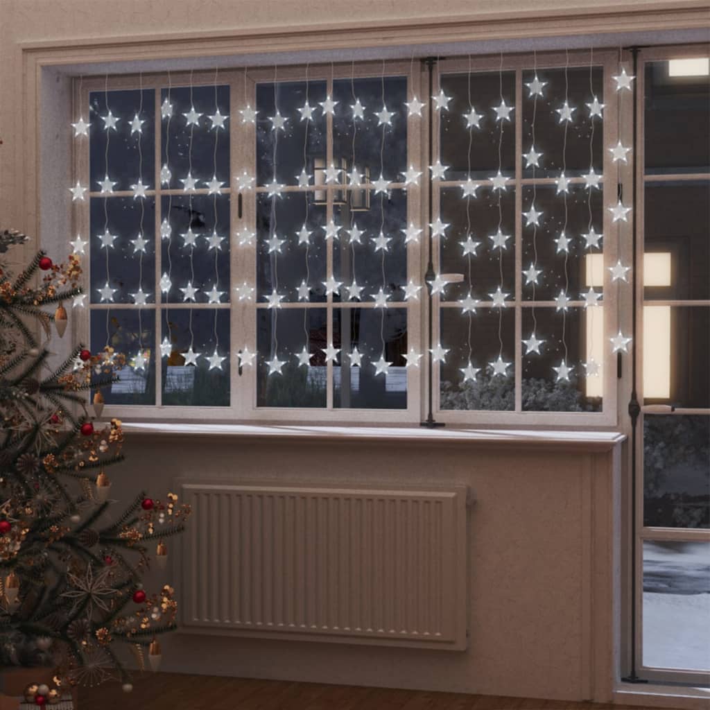 Led Sternenvorhang Lichterkette 200 Led Bunt 8 Funktionen