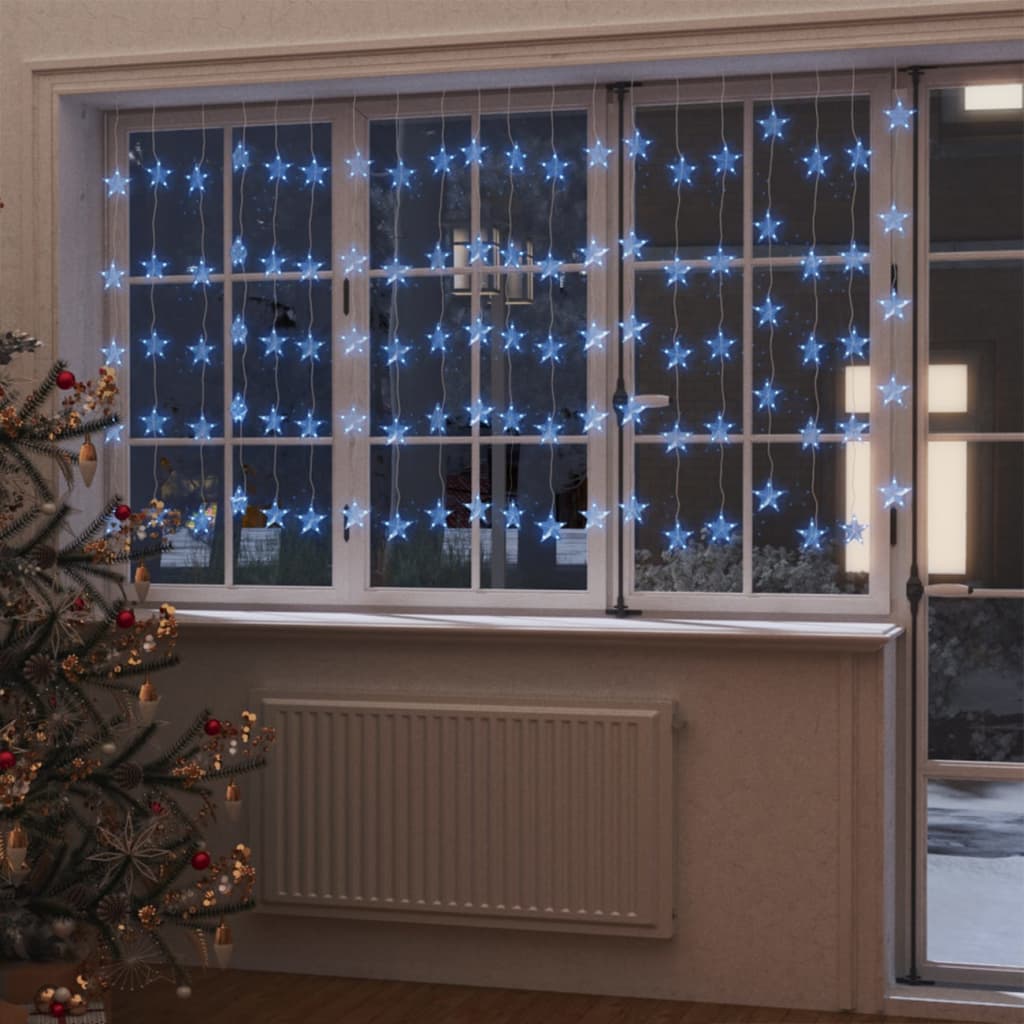Led Sternenvorhang Lichterkette 200 Led Bunt 8 Funktionen