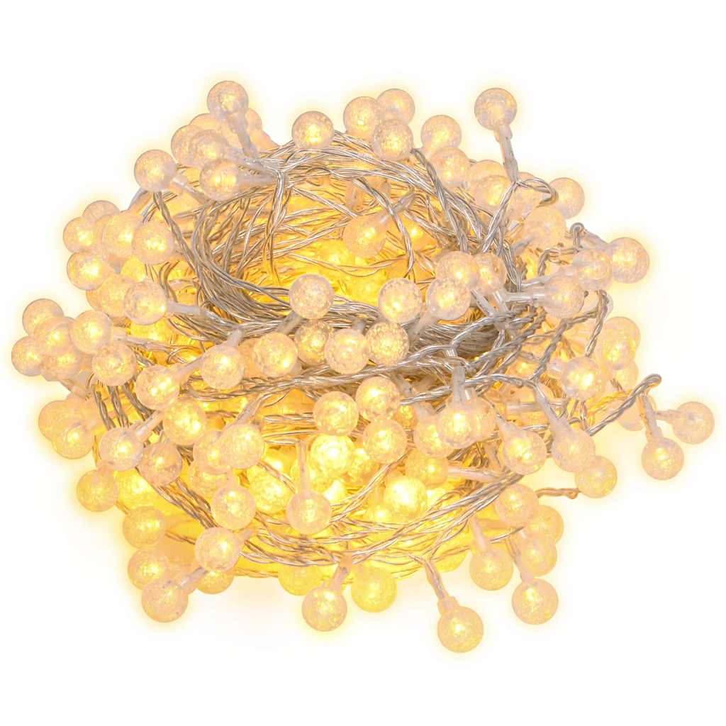 Lichterkette Kugeln 20 M 200 Led 8 Funktionen